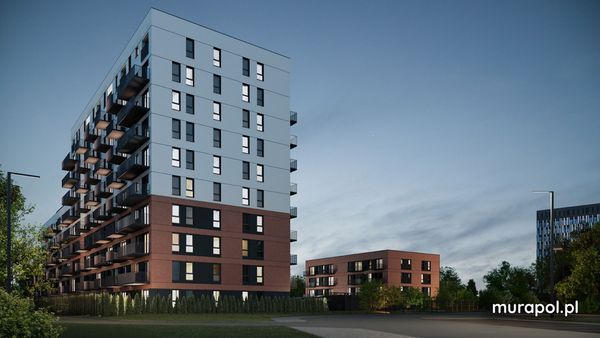 Rzut Murapol Corfa - Mieszkanie na sprzedaż, Katowice, Wełnowiec-Józefowiec, 670714  PLN