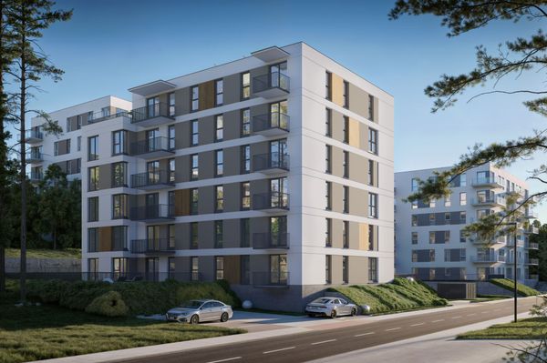 Rzut Budynki Mieszkalne, ul. Kuźnicy Kołłątajowskiej - Mieszkanie na sprzedaż, Kraków, Prądnik Biały, 816530  PLN