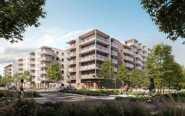 Rzut Nowe Promenady II - Mieszkanie na sprzedaż, Wrocław, Psie Pole, 798002  PLN