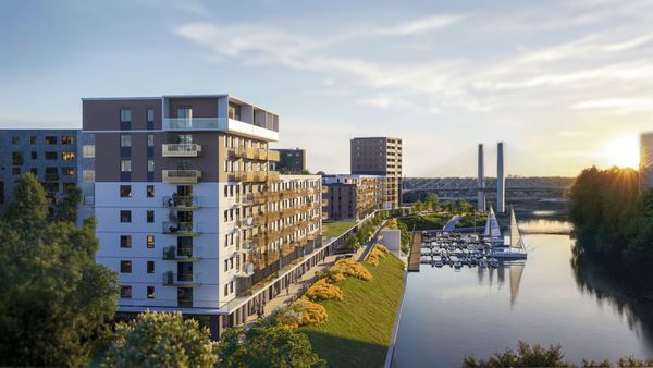 Rzut Port Popowice - Mieszkanie na sprzedaż, Wrocław, Fabryczna