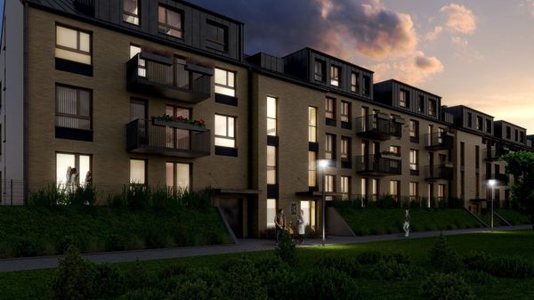 Rzut Bogatyńska Apartamenty - Mieszkanie na sprzedaż, Wrocław, Fabryczna, 721900  PLN