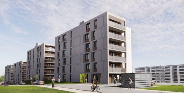 Rzut Słomczyńskiego Widoki - Mieszkanie na sprzedaż, Kraków, Prądnik Biały, 715155  PLN