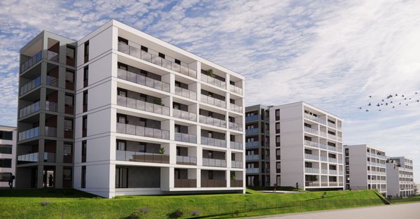 Rzut Słomczyńskiego Widoki - Mieszkanie na sprzedaż, Kraków, Prądnik Biały, 678392  PLN