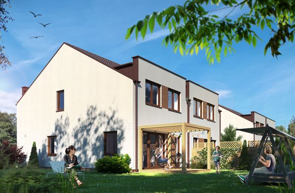 Rzut Domy Wilkszyńska 65 - Dom na sprzedaż, Wrocław, Fabryczna, 1175000  PLN