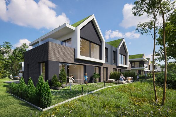 Rzut River Park - Mieszkanie na sprzedaż, Kraków, Bronowice