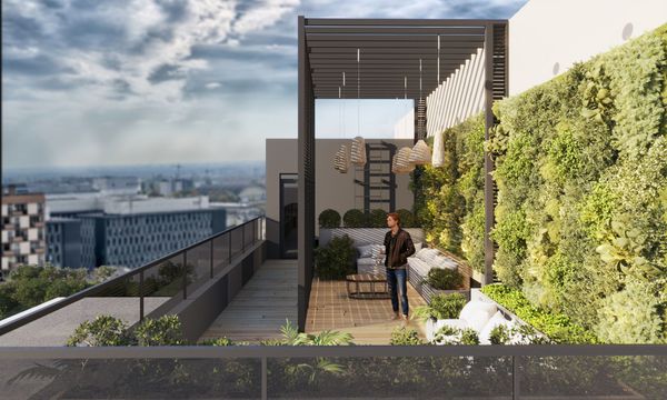 Rzut Hi Tower - Mieszkanie na sprzedaż, Łódź, Widzew