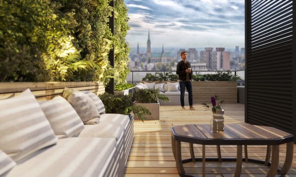 Rzut Hi Tower - Mieszkanie na sprzedaż, Łódź, Widzew