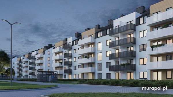 Rzut Zielony Żurawiniec - Mieszkanie na sprzedaż, Poznań, Naramowice, 640352  PLN
