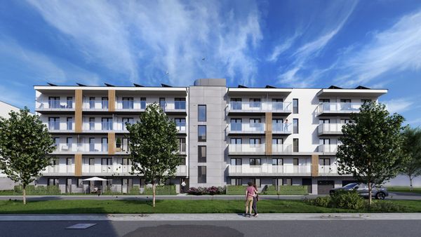 Rzut Mierzeja Wiślana etap III - Mieszkanie na sprzedaż, Kraków, Podgórze