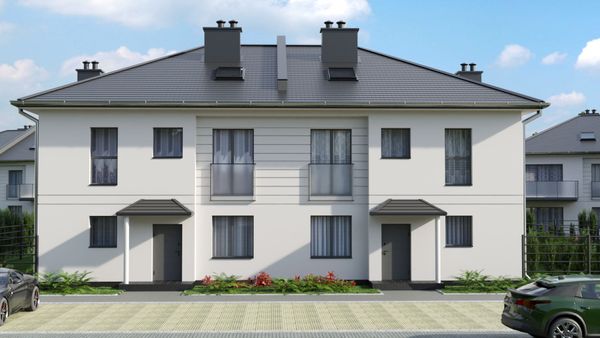 Rzut Ogrody Bysławska - Mieszkanie na sprzedaż, Warszawa, Wawer, 1170000  PLN