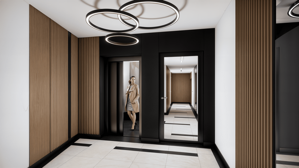 Rzut Zielony Trakt - Mieszkanie na sprzedaż, Warszawa, Wawer, 764970  PLN