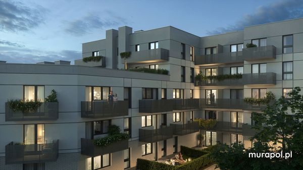 Rzut Murapol GreenCity - Mieszkanie na sprzedaż, Kraków, Bieżanów-Prokocim, 722354  PLN