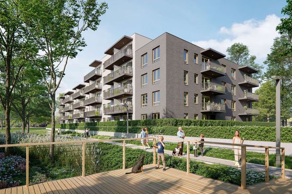 Rzut Modern City - Mieszkanie na sprzedaż, Warszawa, Bemowo