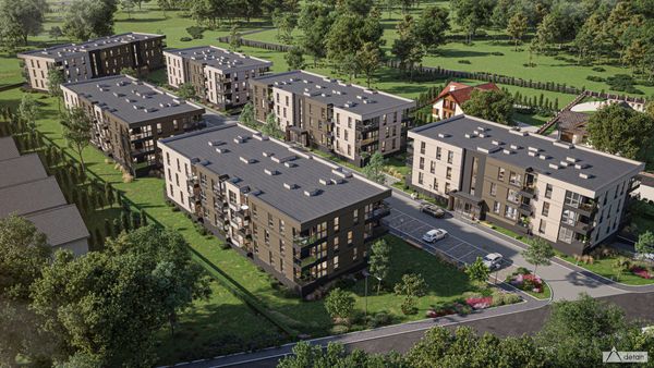 Rzut Podgórki Tynieckie - Mieszkanie na sprzedaż, Kraków, Dębniki