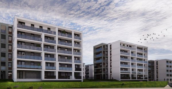 Rzut Słomczyńskiego Widoki - Mieszkanie na sprzedaż, Kraków, Prądnik Biały, 640396  PLN