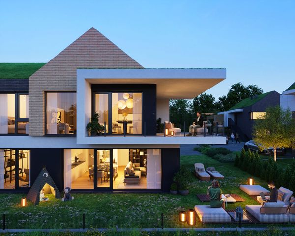 Rzut River Park - Mieszkanie na sprzedaż, Kraków, Bronowice