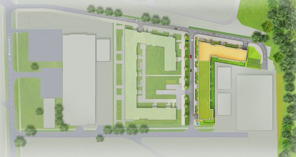 Rzut Osiedle Międzyleska - Mieszkanie na sprzedaż, Wrocław, Krzyki, 841555  PLN