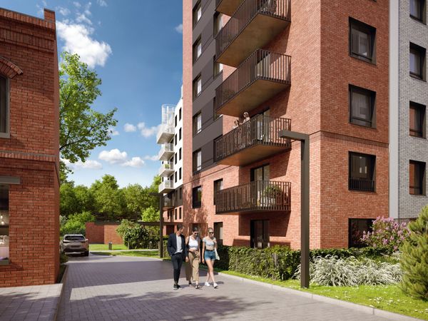 Rzut Apartamenty nad Oławką  - Mieszkanie na sprzedaż, Wrocław, Krzyki, 629680  PLN