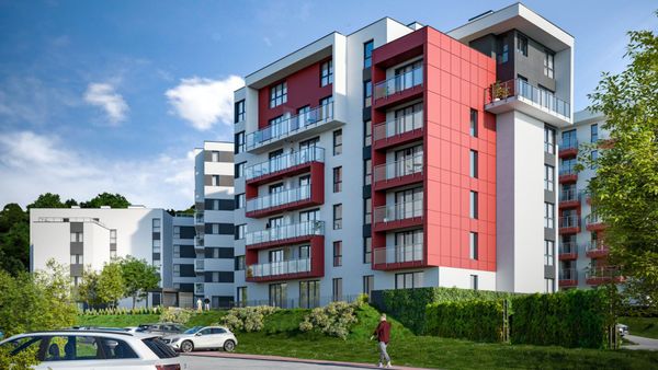 Rzut Wzgórze Krzemionki - Mieszkanie na sprzedaż, Kraków, Podgórze, 1075184  PLN