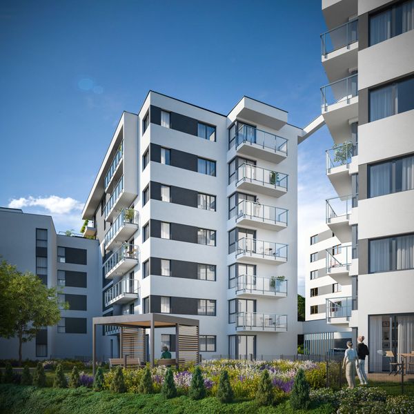 Rzut Wzgórze Krzemionki - Mieszkanie na sprzedaż, Kraków, Podgórze, 907920  PLN