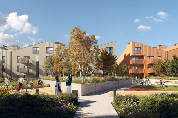 Rzut Sarnie Osiedle - Mieszkanie na sprzedaż, Bielsko-Biała, Os. Sarni Stok