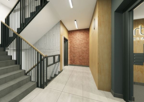 Rzut Apartamenty Portowa - Mieszkanie na sprzedaż, Kraków, Podgórze, 1092000  PLN