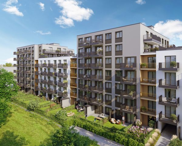 Rzut Osiedle Rapsodia - Mieszkanie na sprzedaż, Wrocław, Psie Pole, 437920  PLN