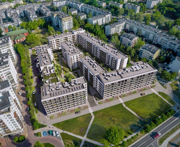 Rzut Apartamenty Rudnickiego - Mieszkanie na sprzedaż, Warszawa, Bielany, 800722  PLN