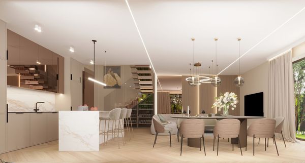 Rzut Osiedle Gvarna - Dom na sprzedaż, Warszawa, Wilanów