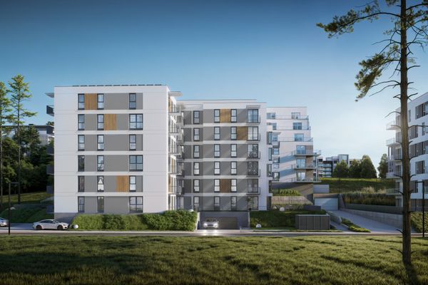 Rzut Budynki Mieszkalne, ul. Kuźnicy Kołłątajowskiej - Mieszkanie na sprzedaż, Kraków, Prądnik Biały, 934674  PLN