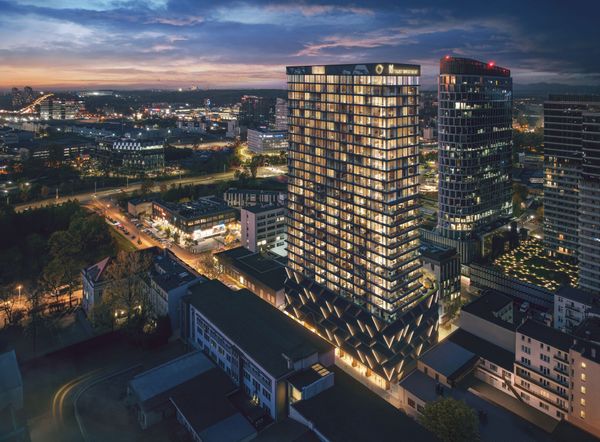 Rzut O27 Apartamenty Opolska - Mieszkanie na sprzedaż, Katowice, Śródmieście