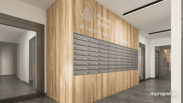 Rzut Murapol Scarpa - Mieszkanie na sprzedaż, Gdańsk, Siedlce, 1205788  PLN