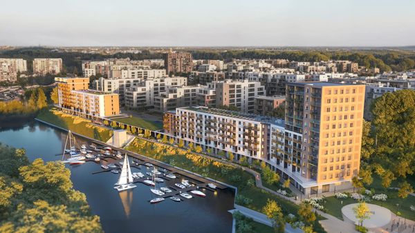 Rzut Port Popowice - Mieszkanie na sprzedaż, Wrocław, Fabryczna