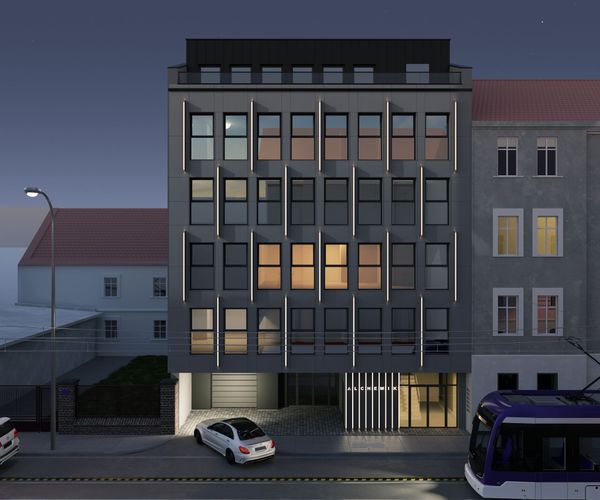 Rzut Alchemik - Komercyjne lokal na sprzedaż, Kraków, Podgórze, 703649  PLN