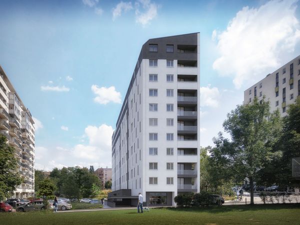 Rzut Start City etap IV - Mieszkanie na sprzedaż, Kraków, Bieżanów-Prokocim, 989442  PLN