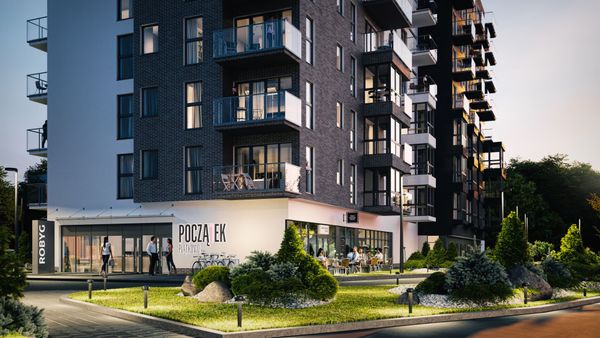 Rzut Początek Piątkowo - Mieszkanie na sprzedaż, Poznań, Piątkowo, 607340  PLN