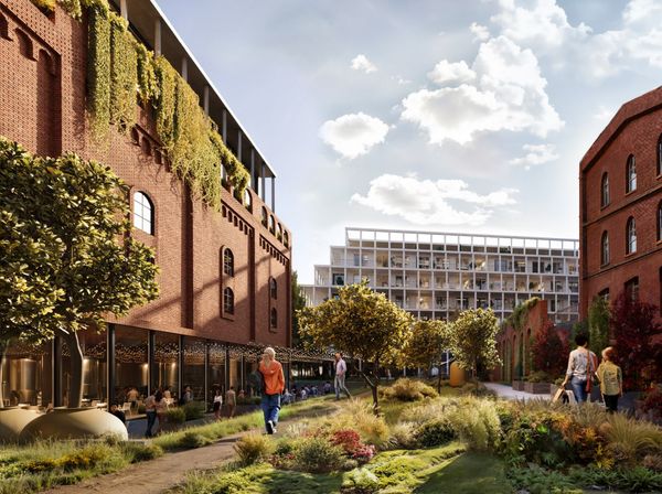 Rzut Browar Hugo Scobel - Mieszkanie na sprzedaż, Gliwice, Śródmieście, 350374  PLN