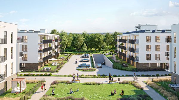 Rzut Wawer Go 2.0 - Mieszkanie na sprzedaż, Warszawa, Wawer, 600052  PLN