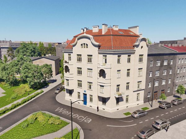 Rzut Wenecja 1 - Mieszkanie na sprzedaż, Kraków, Stare Miasto