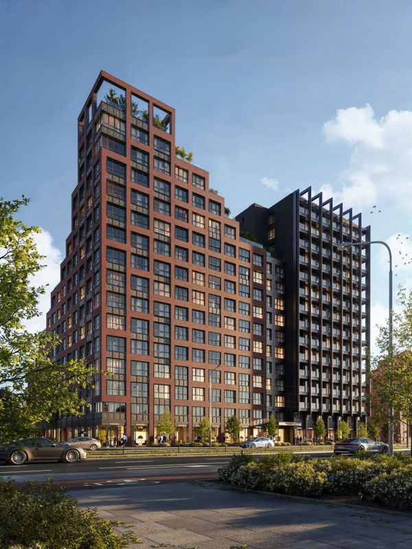 Rzut Awangarda Mogilska - Mieszkanie na sprzedaż, Kraków, Prądnik Czerwony