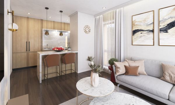 Rzut Atrium - Mieszkanie na sprzedaż, Łódź, Polesie