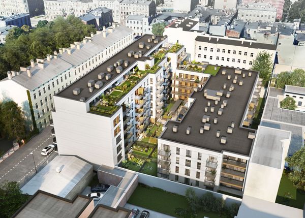 Rzut Atrium - Mieszkanie na sprzedaż, Łódź, Polesie