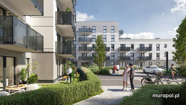 Rzut Murapol GreenCity - Mieszkanie na sprzedaż, Kraków, Bieżanów-Prokocim, 631962  PLN