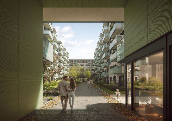 Rzut Cieszyńska 9 - Mieszkanie na sprzedaż, Kraków, Krowodrza, 1090870  PLN