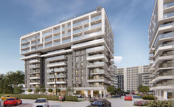 Rzut Dzielnica Kielczanka - Mieszkanie na sprzedaż, Kielce, 522000  PLN