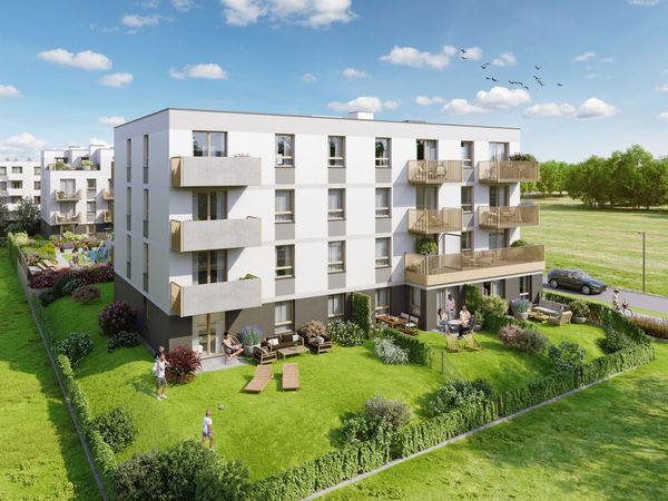 Rzut Osiedle Zielna - Mieszkanie na sprzedaż, Wrocław, Psie Pole, 562848  PLN