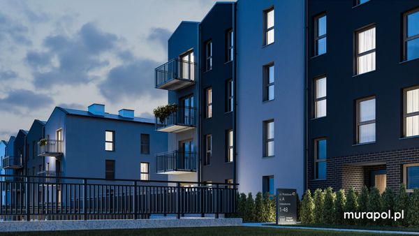 Rzut Murapol Trzy Lipki - Mieszkanie na sprzedaż, Bielsko-Biała, 619011  PLN