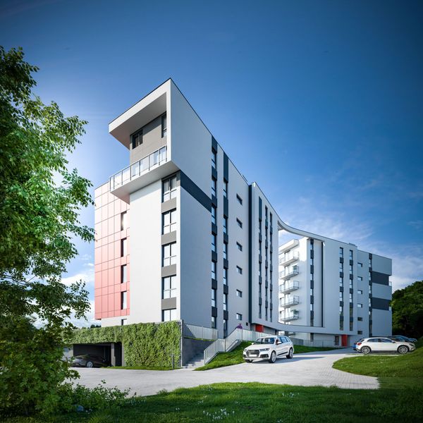 Rzut Wzgórze Krzemionki - Mieszkanie na sprzedaż, Kraków, Podgórze, 862400  PLN