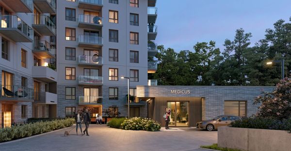 Rzut Leśna Góra - Mieszkanie na sprzedaż, Gdańsk, Brętowo, 698455  PLN