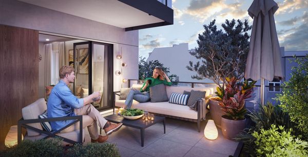 Rzut Atrium - Mieszkanie na sprzedaż, Łódź, Polesie